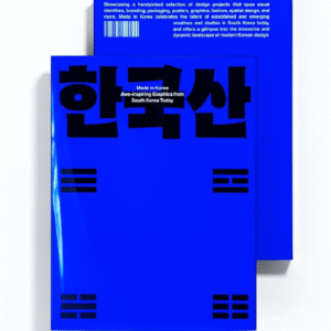 Libro Made in Korea variable azul